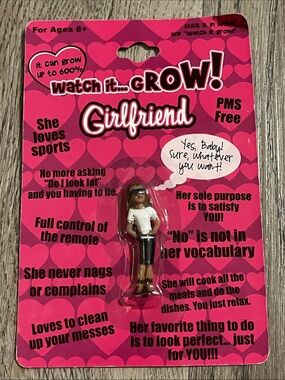Watch It...GROW! Girlfriend Gag Gift Figure